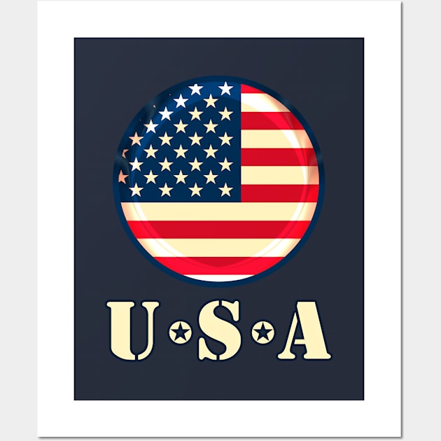 United States of America Wall Art by Gaspar Avila